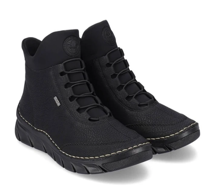 Dámské černé zateplené boty model 21904592 - Rieker