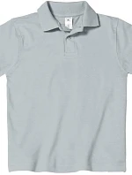 B&C Safran /kids Detské polo tričko z piké 01.0486 pacific grey