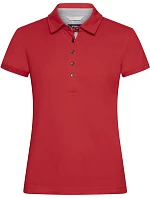 Cutter & Buck Advantage Premium Polo W Dámské piqué polo model 22455225 red Cutter & Buck Advantage Premium Polo W Dámské piqué polo model 22455225 red