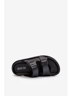 Lehké Pěnové Dámské Žabky S Big Star Černé model 21660710 - Big Star Shoes Lehké Pěnové Dámské Žabky S Big Star Černé model 21660710 - Big Star Shoes