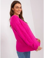 Sweter AT SW model 18884728 fuksjowy - FPrice