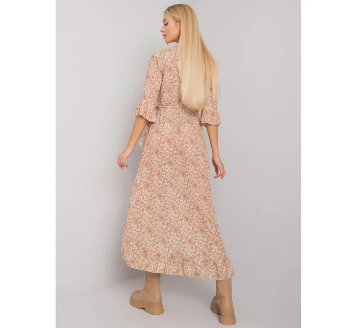 Šaty TW SK BI 24502 3.46P béžová Šaty TW SK BI 24502 3.46P béžová