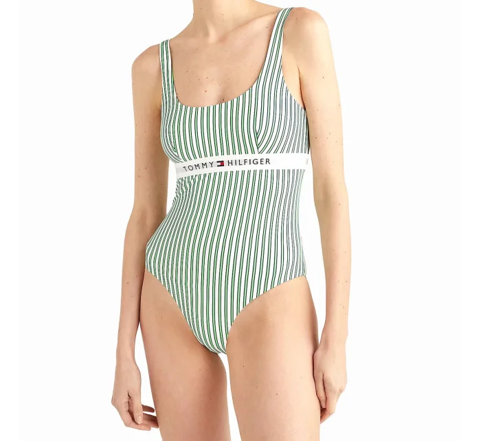 Dámske jednodielne plavky UW0UW04564-0K6 - Tommy Hilfiger
