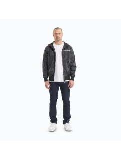 Pánska športová bunda s logom Black-Grey - Pitbull