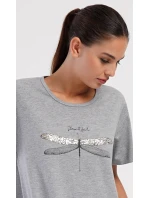 Dámske domáce šaty s krátkymi rukávmi Dragonfly