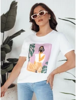 Dámské tričko bílé Dstreet model 21977109 - FashionStreet