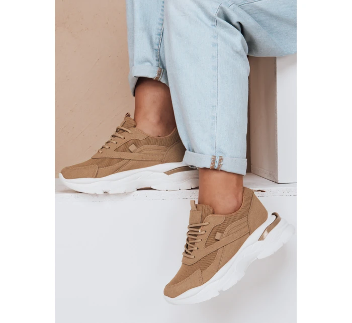 Dámske tenisky na platforme SPORTLITE khaki FashionStreet ZY0585