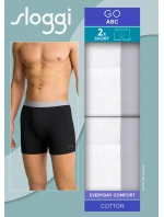sloggi muži GO ABC 2.0 Short 2P - WHITE - SLOGGI WHITE - SLOGGI sloggi muži GO ABC 2.0 Short 2P - WHITE - SLOGGI WHITE - SLOGGI