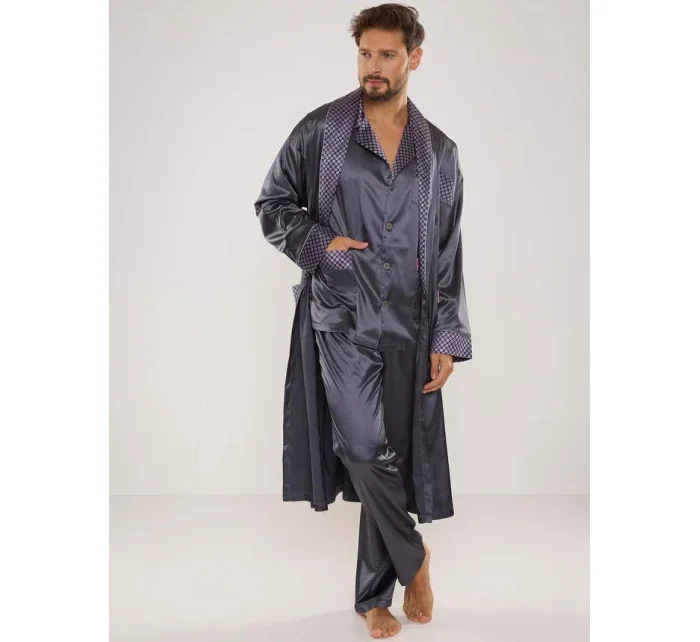 Pánské saténové pyžamo model 11329360 - De Lafense