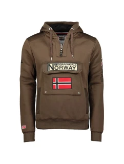 Geographic Norway Gymclass DB 054 M WW2487H/GN-Brown Mikina