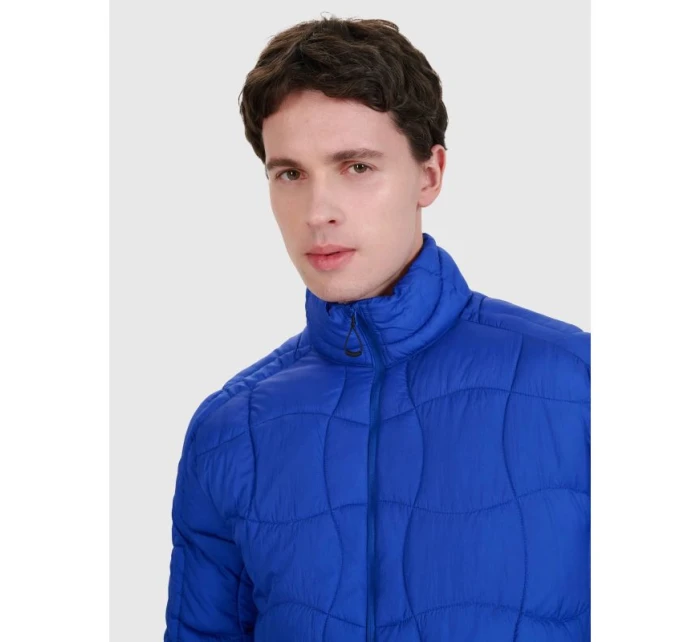 Pánská trekingová péřová bunda model 21434048 s výplní Primaloft Silver - 4F