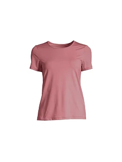 CASALL Essential Mesh Detail Tee pink