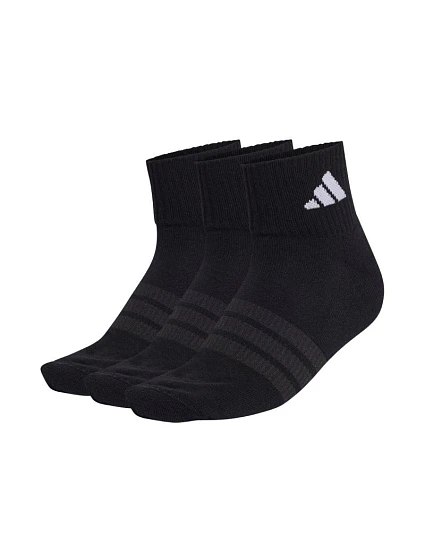 Ponožky Adidas Cushioned Sportswear Ankle 3P Black KC9633 Ponožky Adidas Cushioned Sportswear Ankle 3P Black KC9633