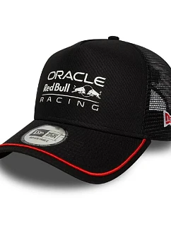 New Era 9FORTY Red Bull Racing F1 Patch A-Frame Trucker Baseball Cap - 60772174