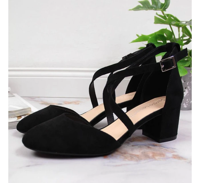 Sergio Leone W černé sandály model 21777504 - Inny