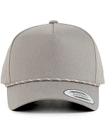 Flexfit 5079BD 5-panelová čiapka s výložkou „Retro Cotton Blend“ 55.79BD šedá Flexfit 5079BD 5-panelová čiapka s výložkou „Retro Cotton Blend“ 55.79BD šedá