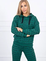 Zelená sada s potlačou