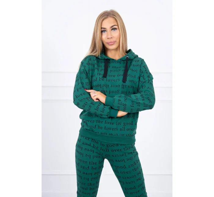 Zelená sada s potiskem Zelená sada s potiskem