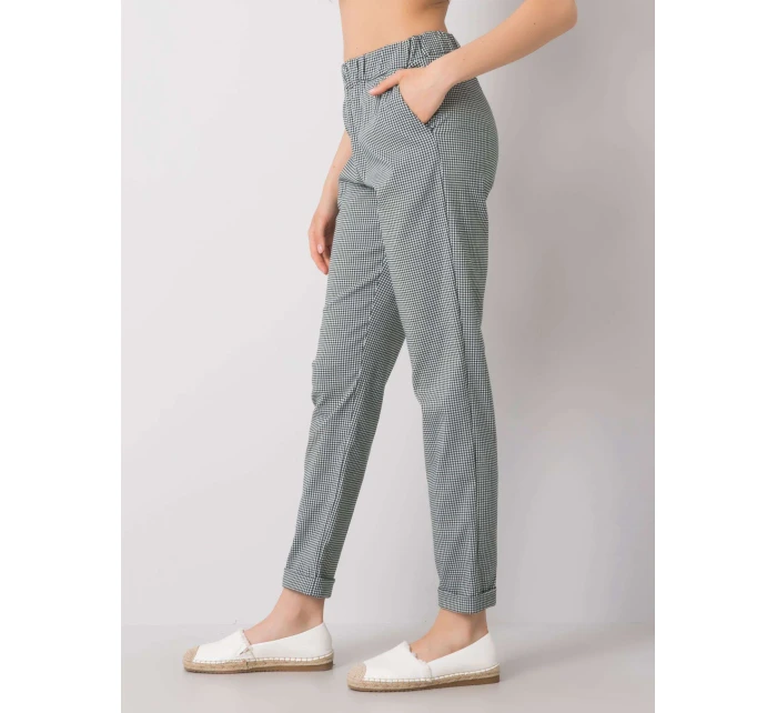 Nohavice LK SP 507739.20 čierna a zelená