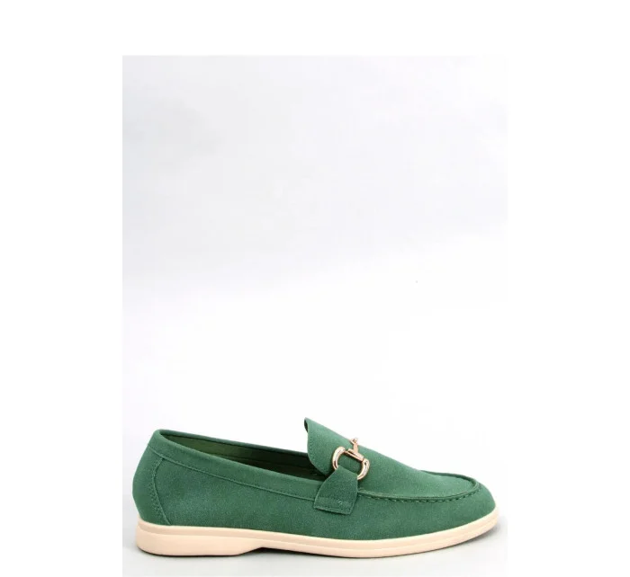 Dámske mokasíny T563P zelené - Inello