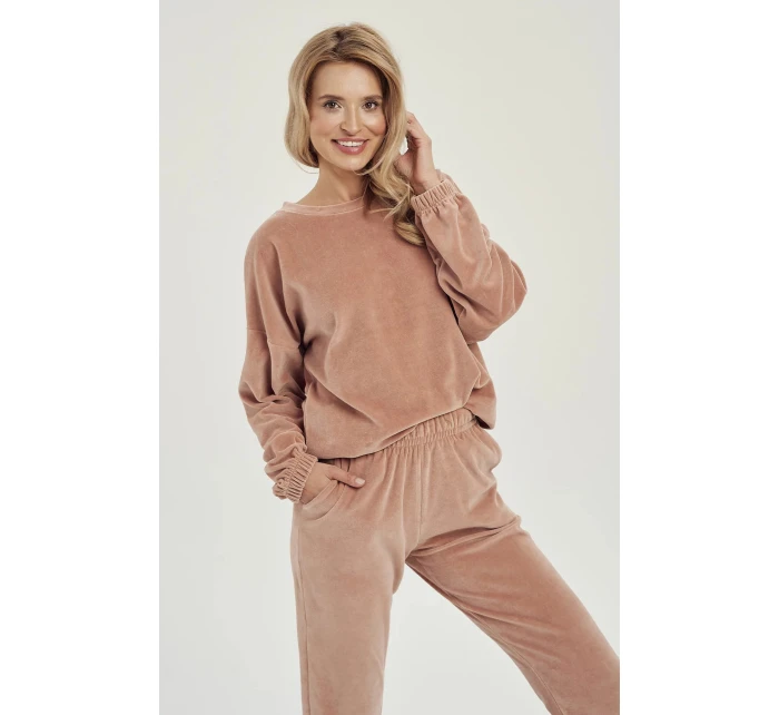 Dámská tepláková souprava Belle 01 béžová  model 19446199 - Taro