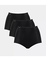 sloggi 24/7 Microfibre Maxi C3P - BLACK - SLOGGI BLACK - SLOGGI