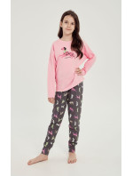 Dievčenské pyžamo Ruby ružové s dalmatíncami pre starších