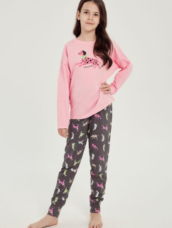 Dievčenské pyžamo Ruby ružové s dalmatíncami pre starších