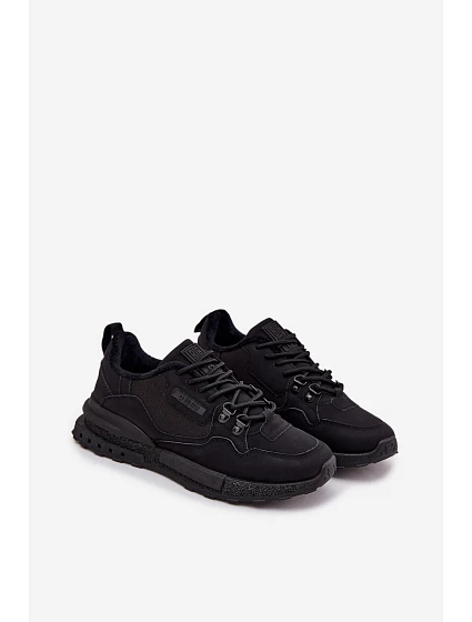 Pánská sportovní obuv s izolací model 21711501 HIPOLY SYSTEM Černá - Big Star Shoes