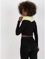 Dámsky tunelový šál AT CH BF48181 svetlo žltá Dámsky tunelový šál AT CH BF48181 svetlo žltá