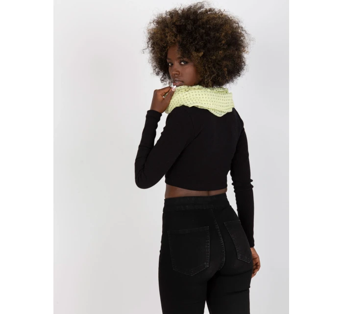 Dámsky tunelový šál AT CH BF48181 svetlo žltá Dámsky tunelový šál AT CH BF48181 svetlo žltá