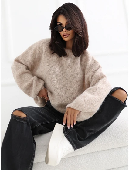 Sweter PM SW model 22334168 beżowy - FPrice