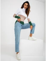 Blúzka RV BZ 8465 1.25P bielo-béžová Blúzka RV BZ 8465 1.25P bielo-béžová