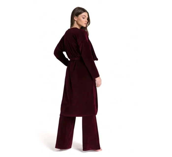 Dámsky zamatový župan LA087 - Lalupa