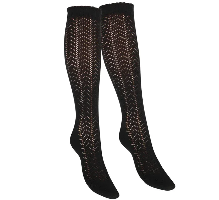 Dámske vzorované bavlnené podkolienky