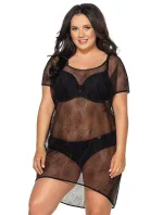 Dámské plážové šaty Ava SP 21 Black S-3XL Dámské plážové šaty Ava SP 21 Black S-3XL