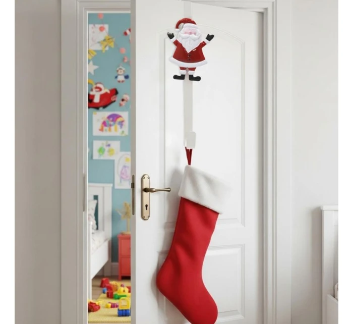 39CM DRŽIAK NA TRSTINU SANTA CLAUS