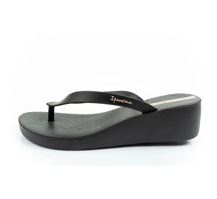 model 22116972 Fem dámské žabky pohodlné černé módní na platformě dámské - Ipanema