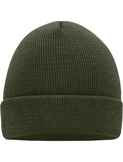 MB Pletená čepice 03. olive model 22496137 - Daiber