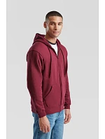 Fruit of the Loom Classic mikina s kapucňou 16.2062, melírovaná sivá Fruit of the Loom Classic mikina s kapucňou 16.2062, melírovaná sivá