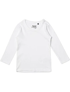 O Dětské tričko s dlouhým rukávem white model 22470248 - Neutral