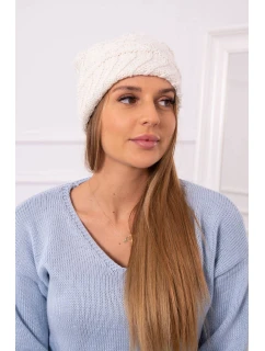 Dámska čiapka Dagmara K332 biela