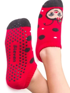 DETSKÉ FROTÉ TOPÁNKY S ABS 134 ČERVENÉ 29-31