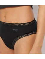 Dámske nohavičky GO Crush High leg C3P - BLUE - modré M008 - SLOGGI Dámske nohavičky GO Crush High leg C3P - BLUE - modré M008 - SLOGGI