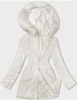 kurtka damska pikowana ecru model 21246998 - Z-DESIGN kurtka damska pikowana ecru model 21246998 - Z-DESIGN