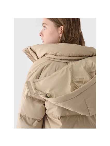 Dámska zimná páperová bunda s prírodnou výplňou 4F 4FWAW24TDJAF481-83S