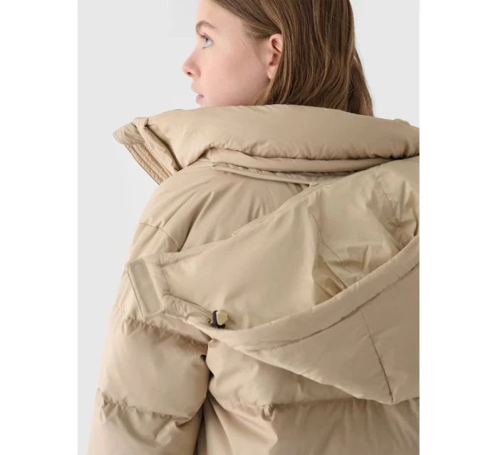 Dámska zimná páperová bunda s prírodnou výplňou 4F 4FWAW24TDJAF481-83S