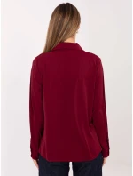 Koszula IT KS model 21786360 bordowy - FPrice Koszula IT KS model 21786360 bordowy - FPrice