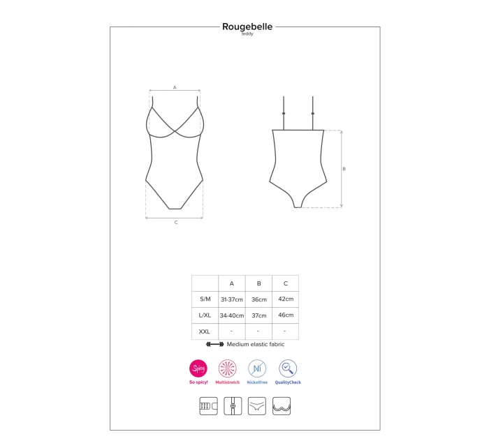 body teddy  model 7897780 - Obsessive