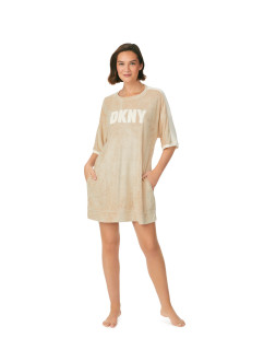 Dámska nočná košeľa YI30013 221 sv. béžová - DKNY